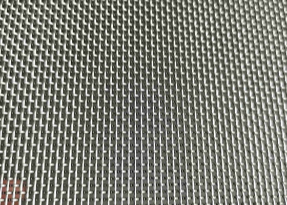 46mesh DIN1.4301 AISI304 বর্গাকার জাল তারের নেটিং 0.14mm ওয়্যার 55% খোলার এলাকা