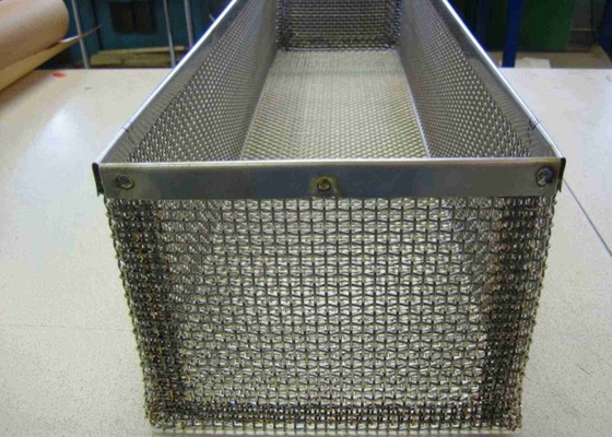 চমৎকার জারা প্রতিরোধের সঙ্গে galvanizing স্টেইনলেস স্টীল জাল ফিল্টার ঝুড়ি