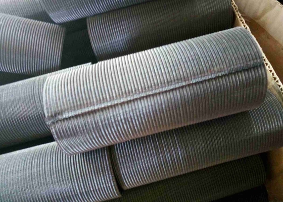 ইস্পাত তারের জাল ফিল্টার 6um-350um Aperture Silver Galvanizing Coating একাধিক আকৃতি