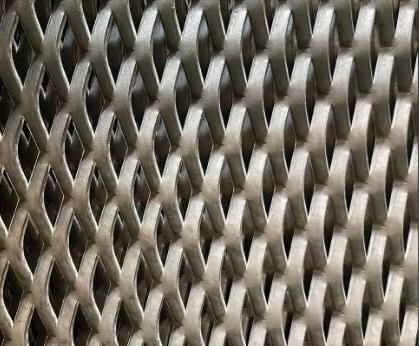 আলংকারিক অ্যালুমিনিয়াম প্রসারিত তারের ধাতব শীট অ্যান্টি-ক্ষয় সহজ অপারেশন