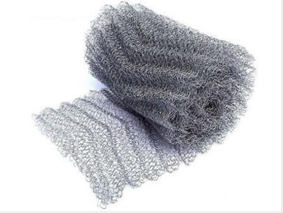 ক্রোশেট বুনন সংকুচিত বোনা তারের জাল ফিল্টারিং স্ক্রিন ফ্ল্যাট / ঢেউতোলা প্রকার